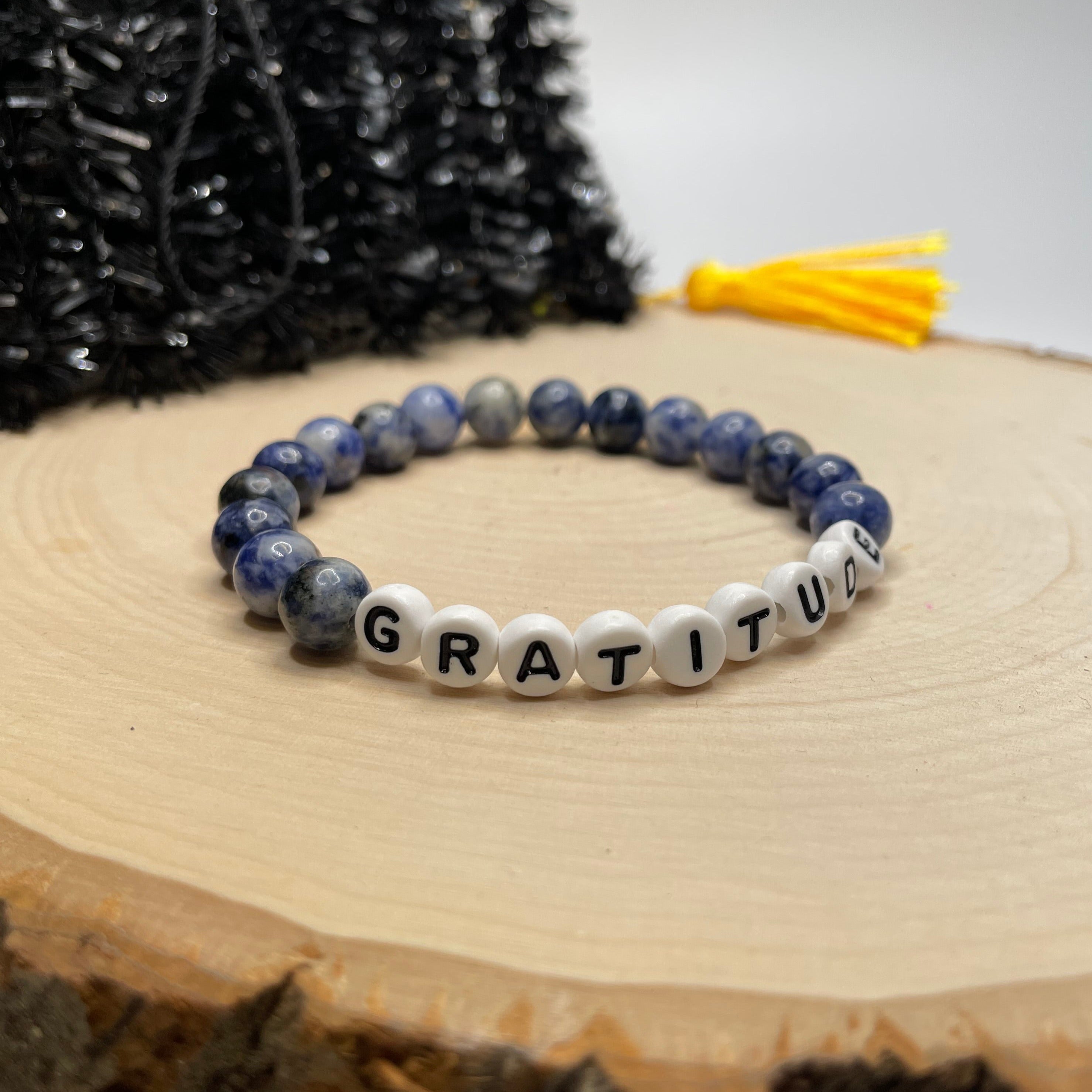 Gratitude bracelet